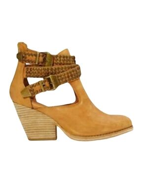 Jeffrey Campbell Leather Ibiza Last Watson Ankle Booties